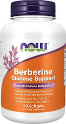 NOW Berberine Glucose Support  Βερβερινη 90 Softgels
