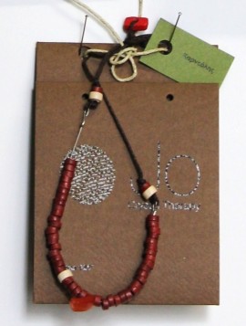 Jo Crystal Therapy Κόσμημα Κρυσταλλοθεραπείας καρνεόλης μενταγιόν