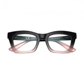 Zippo Γυαλιά Ανάγνωσης ΜΑΥΡΟ ΡΟΖ με μεγάλο φακό 31Z-G7-BKR