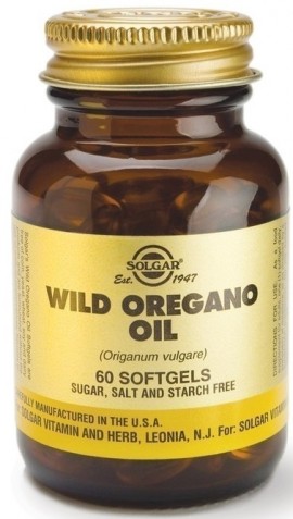 SOLGAR Wild Oregano Oil, Συμπληρωμα διατροφης 60 Softgels