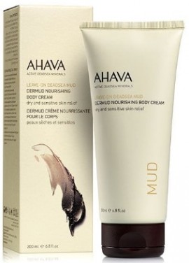 AHAVA  Dead Sea Mud Dermud Nourishing Body Cream, Κρέμα Σώματος Πλούσιας Υφής Για Ξηρό & Ευαίσθητο Δέρμα, 200ml SKU 150151