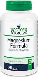 Doctors Formulas Magnesium Formula Φόρμουλα Μαγνησίου Συμπλήρωμα Διατροφής, 120 caps