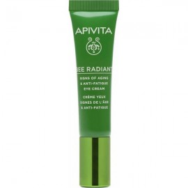 APIVITA  Bee Radiant Eye Cream with Peony, Κρέμα Ματιών για Σημάδια Γήρανσης - Ξεκούραστη Όψη 15ml