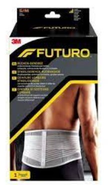 FUTURO  ΟΡΘΟΠΕΔΙΚΗ ΖΩΝΗ ΜΕΣΗΣ Λευκό SKU 46815/46816