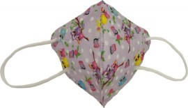 Famex Μάσκα Προστασίας FFP2 NR για Παιδιά με Κουκουβάγιες 1τμχ