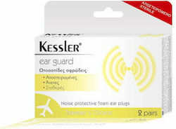 Kessler  Ear Guard Travellers choice Ωτοασπίδες Αφρού, 2 ζευγάρια