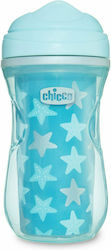 CHICCO Active Cup 14+m  Παιδικό Ποτηράκι  από Πλαστικό Γαλάζιο 266ml