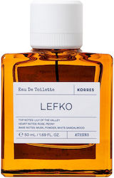 Korres Lefko Eau de Toilette Γυναικείο Άρωμα, 50ml