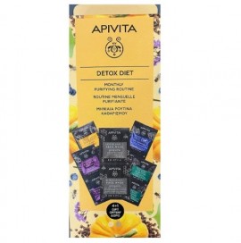 Apivita Promo (4+1 Δώρο) Detox Diet Μηνιαία Ρουτίνα Καθαρισμού, 1σετ