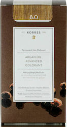 Korres Argan Oil Advanced Colorant N 8.0 Ξανθό Ανοιχτό 50 ml