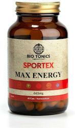 BIOTONICS Sportex Max Energy 665mg 60 φυτικές κάψουλες