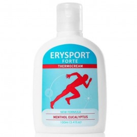 ERYTHRO FORTE Erysport Forte  Thermocream, Menthol & Eucalyptus Κρέμα Τζελ Σώματος Θερμαντικής Δράσης για Τοπική Χρήση, 100ml
