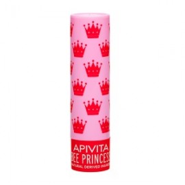 APIVITA BEE PRINCESS LIP CARE  Eco-Bio, Ενυδατικό Lip Χειλιών με Βιολογικό Βερύκοκο & Βιταμίνες, για Παιδιά 4.4gr