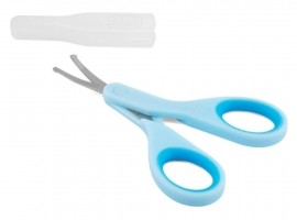 CHICCO Ψαλιδάκι Ασφαλείας με Θήκη 0+ m Σιελ  SKU  05912-20