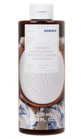 Korres Renewing Body Cleanser Yoghurt  Γιαούρτι Αφρόλουτρο 400ml