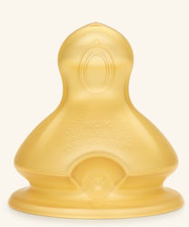 NUK First Choice+ Θηλή από Καουτσούκ Μεσαίας Ροής M Latex  0-6 m SKU 521