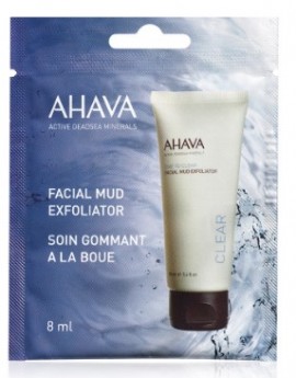 AHAVA Time To Clear Facial Mud Exfoliator, Απολέπιση Προσώπου, 8ml SKU 154227