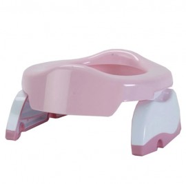 Potette plus 2 σε 1 Γιoγιό Ταξιδίου και Εκπαιδευτικό Κάθισμα Τουαλέτας Ροζ 5603