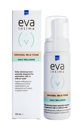 Intermed Eva intima wash original  απαλό υγρό καθημερινού καθαρισμού ευαίσθητης περιοχής 250ml