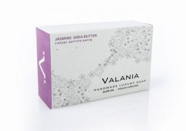 VALANIA Σαπουνι γιασεμι και βουτυρο καριτε 120 gr