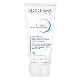 BIODERMA Atoderm Intensive Gel Moussant Καθημερινό Καταπραϋντικό Gel Καθαρισμού, 200ml