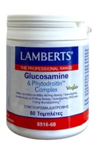 Lamberts   Glucosamine & Phytodroitin Complex  Vegan Συμπληρωμσ διατροφης 60 tabs