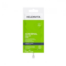 HELENVITA Acnormal Peel Off Mask Μάσκα Προσώπου για Λιπαρή Επιδερμίδα, 15ml