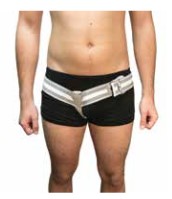 SANAFLEX κηλεπιδεσμος μονος δεξιος Εκρου SKU B2102