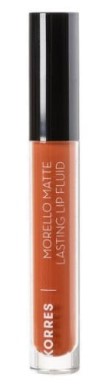 Korres Morello Matte Lasting Lip Fluid Υγρό Ματ Κραγιόν Ν 48 Velvet Caramel  3,4ml
