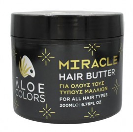 Aloe Colors Miracle Hair Butter για Όλους τους Τύπους Μαλλιών, 200ml