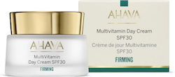 AHAVA Multivitamin Κρέμα Προσώπου Ημέρας με SPF30 για Ενυδάτωση & Σύσφιξη 50ml