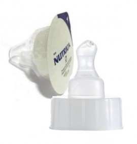 Nutricia Almiron 1 Θηλή για βρέφη από 0-6 μηνών. Προσαρμόζεται μόνο στο γάλα Almiron 1 των 70ml, 1 τμχ