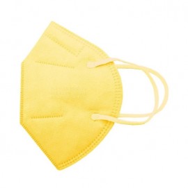 BEKIZ Μάσκα Προστασίας KN95 FFP2  Κίτρινη 1τμχ