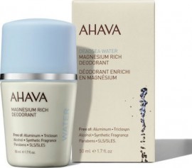 AHAVA Deadsea Water Magnesium Rich Αποσμητικό σε Roll-On Χωρίς Αλουμίνιο 50ml SKU 159789