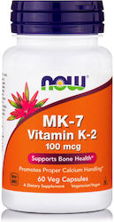 NOW MK-7 Vitamin K-2 100 mcg  60 Veg Capsules