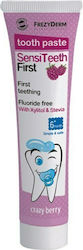 Frezyderm  Sensiteeth First Toothpaste, Oδοντόκρεμα χωρίς φθόριο για παιδιά από 6 μηνών έως 3 ετών, 40ml