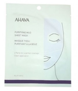 AHAVA Time to Clear Purifying Mud Sheet Mask 18gr SKU 159246