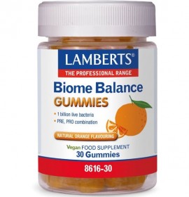 Lamberts Biome Balance (Ζελεδάκια γεύση πορτοκάλι), 30gummies