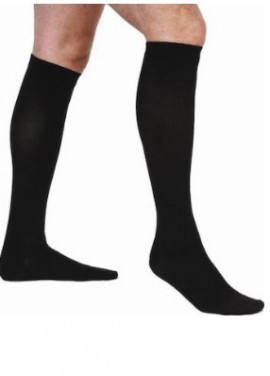 ADCO  Κάλτσες Κάτω Γόνατος Διαβαθμισμένης Συμπίεσης 19-21 mmHg Aνδρικες  Μαύρες  X SMALL SKU 07550