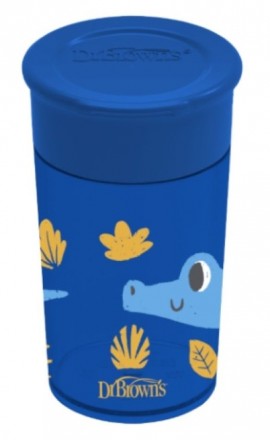 Dr.Browns Cheers 360° Κύπελο  9m+  300m  Μπλε 1τμχ  SKU TC 01094