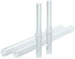 NUK Flexi Cup  Ανταλλακτικά Καλαμάκια Διάφανα από Σιλικόνη 2τμχ SKU 422