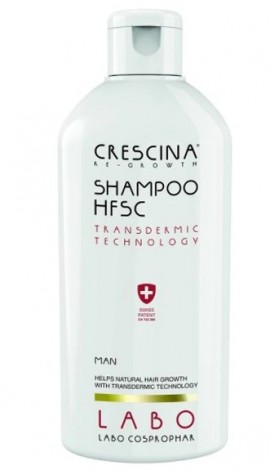 Crescina HFSC Transdermic Shampoo Man Σαμπουάν για την Αντιμετώπιση της Αραίωσης & της Τριχόπτωσης, 200ml