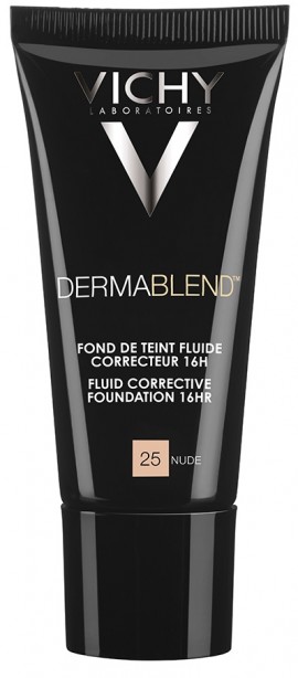 VICHY Dermablend Fluid Make-Up N 25  Nude Διορθωτικό Make-Up με Λεπτόρρευστη Υφή, 30ml
