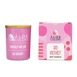 Aloe Colors So Velvet  Soy Candle Αρωματικό Κερί Σόγιας, 150 gr