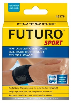 FUTURO Sport  αθλητικο περικαρπιο Μαυρο 1 τμχ  SKU 46378