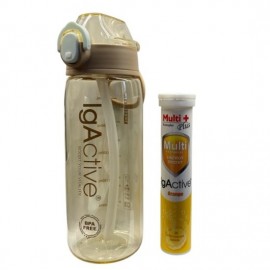 IgActive Multi Plus B Complex 20 Tabls Effervescent & Δώρο Plastic Bottle 550ml