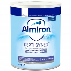 Almiron Nutricia  Pepti Syneo 0+ m Ειδικο γαλα για αλλεργια στο αγελαδινο γαλα 400gr