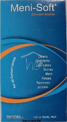 PHARMEX Meni sept  All-In-One Διάλυμα καθαρισμού για όλους τους φακούς επαφής, 100ml