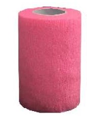 URIEL Sport Professional Cohesive Bandage Ελαστικος αυτοσυγκρατουμενος επιδεσμος 7,5 cm x 4.5 m Ροζ  SKU 806CB