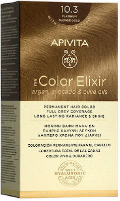 APIVITA My Color Elixir Βαφη μαλλιων  N 10.3 Καταξανθο μελι ,125ml